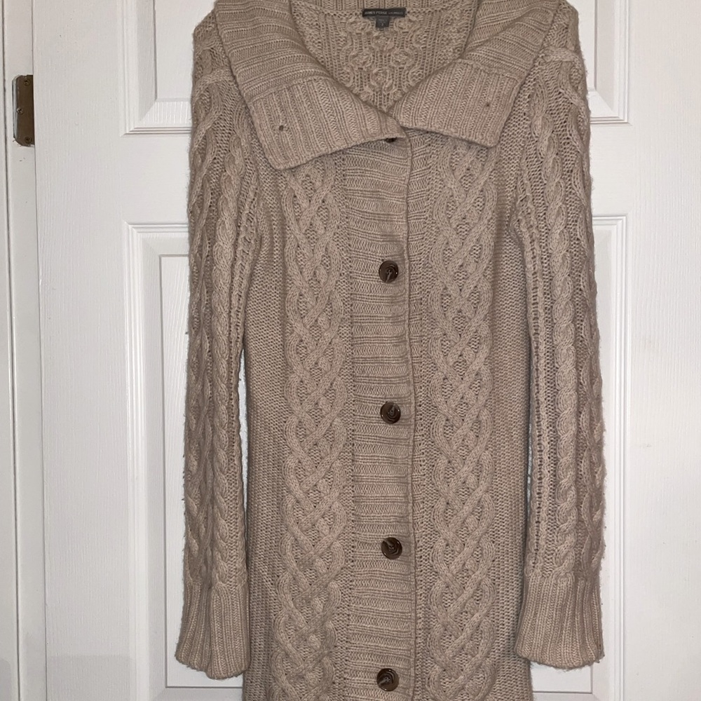 James Perse size 2 long cashmere cardigan